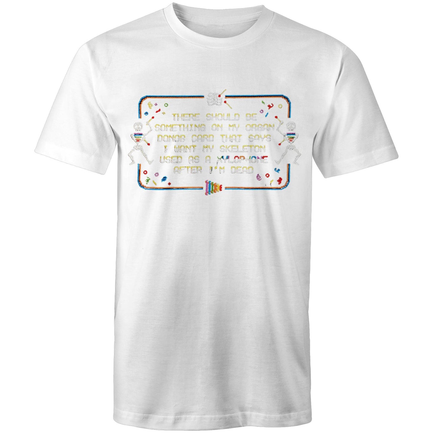 Grace Jarvis Cross Stitch printed T-Shirt